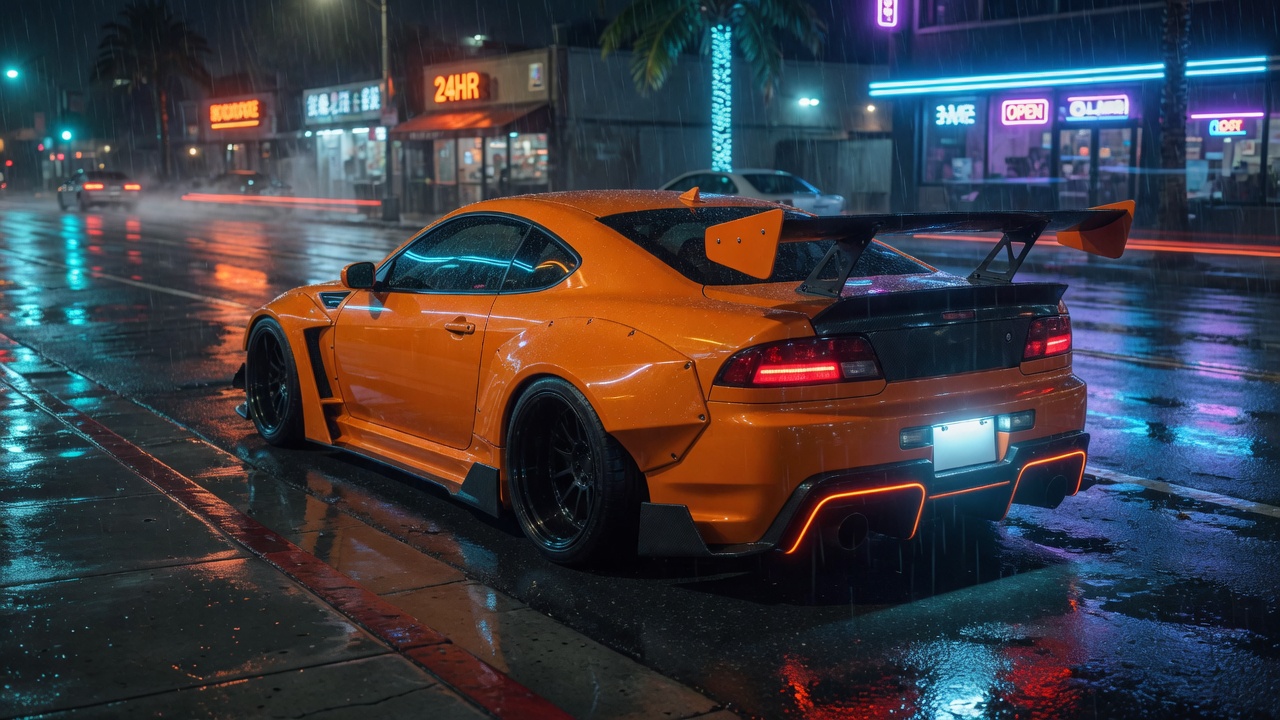 Orange Widebody
