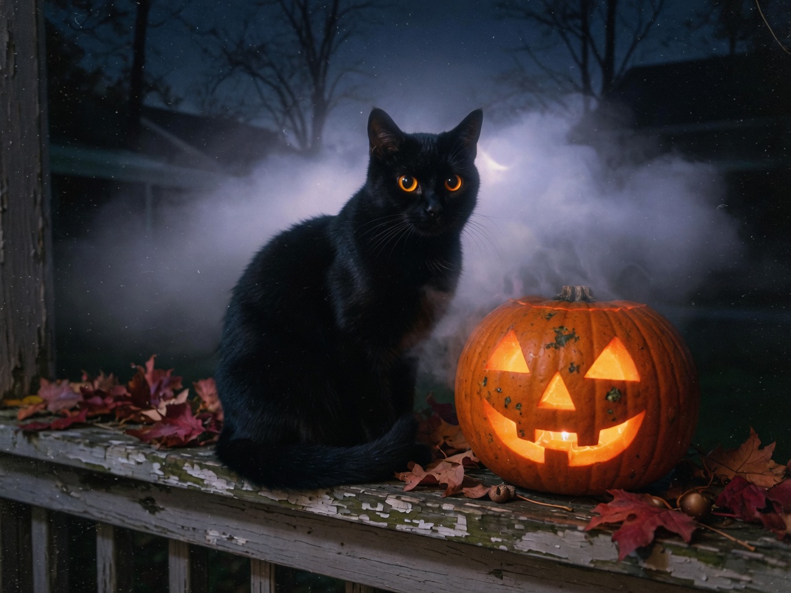 Der schwarze Kater von Hallow Hill